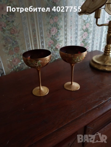 Кристални чаши сватбени