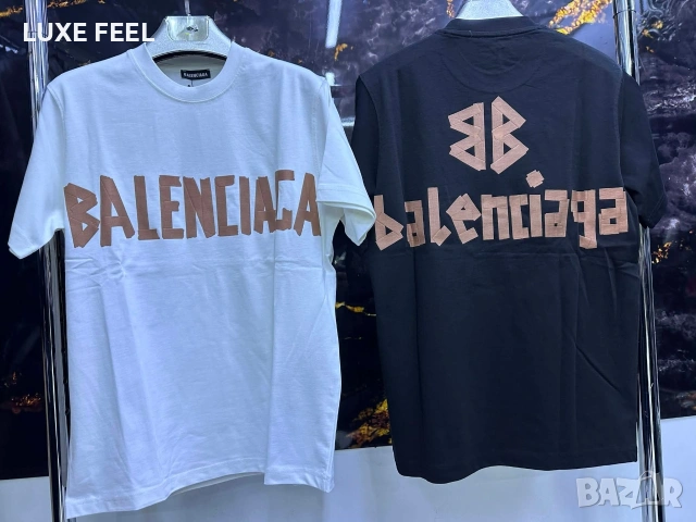 Balenciaga 🔹Мъжки Тениски , снимка 3 - Тениски - 53307129