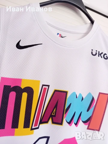 Чисто нов оригинален потник на Miami Heat - Bam Adebayo, снимка 9 - Баскетбол - 50663359