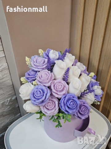 Сапунени букети , снимка 3 - Декорация за дома - 54313662