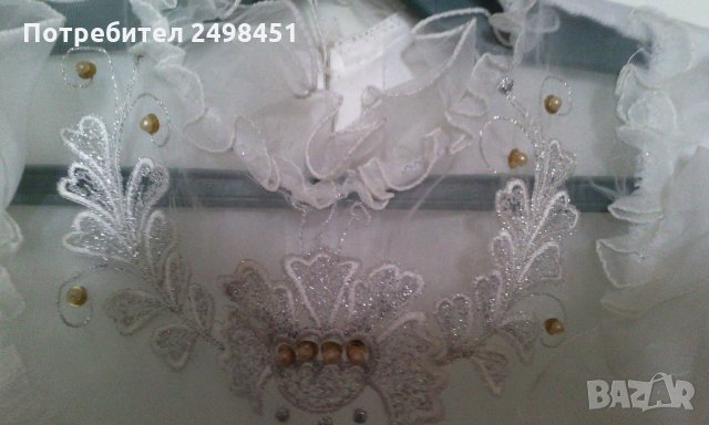 Сватбена булчинска рокля. Много запазена. Обличана веднъж., снимка 2 - Сватбени рокли - 30015686