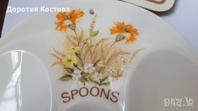 MARKS AND SPENCER красив комплект с полски цветя от Англия, снимка 12 - Антикварни и старинни предмети - 40581238