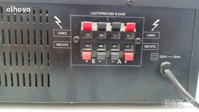Стерео усилвател Telefunken HA870, снимка 8 - Ресийвъри, усилватели, смесителни пултове - 29830503