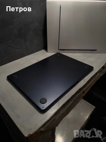 4 cycle! КАТО ЧИСТО НОВ Macbook Air M4 Midnight 13", снимка 3 - Лаптопи за дома - 54209229