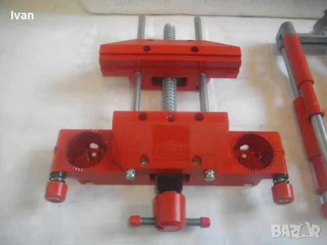 НОВ BESSEY ФРГ ТРИОН РЪЧЕН ПАСВАТЕЛ С МЕНГЕМЕ СТОЙКА ВЪРТЕЛИВА ФУНКЦИЯ 90 ГРАДУСА Старо качество, снимка 7 - Други инструменти - 47875831