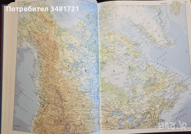 Illustrated World Atlas, снимка 8 - Енциклопедии, справочници - 53251739