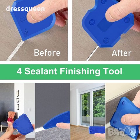 3261 Шпакли, предназначени за премахване и нанасяне на силикон, снимка 6 - Други инструменти - 34503620