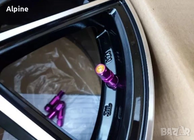 Алуминиеви вентили за джанти Continental , снимка 2 - Аксесоари и консумативи - 52937948