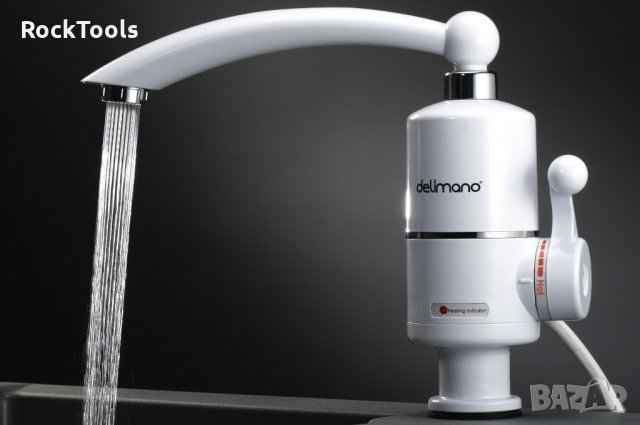 Бойлер нагревател за вода с душ за стена плот баня тип Делимано, снимка 4 - Бойлери - 30763545