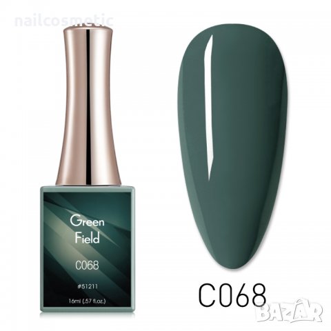 Canni Uv&Led гел лак серия Grеen Field - 16 мл, снимка 4 - Продукти за маникюр - 30678644