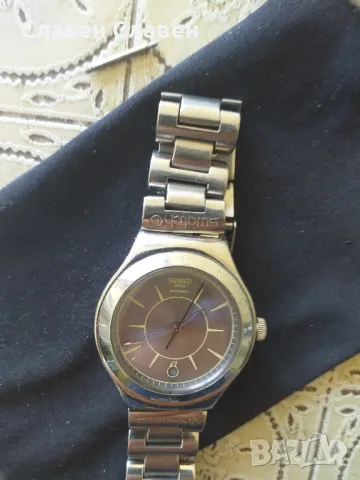 Часовник швейцарски автоматик , снимка 2 - Мъжки - 49082393