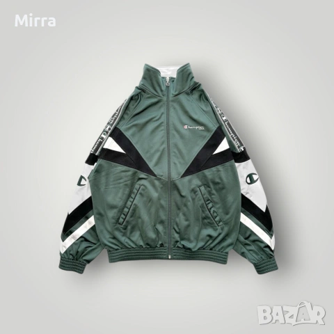 Vintage Champion Track Top Яке Ветровка 