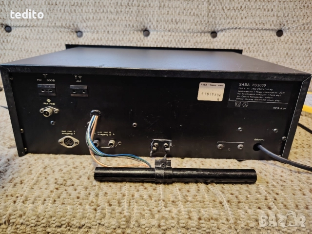 Saba TS2000 стерео тунер , снимка 4 - Ресийвъри, усилватели, смесителни пултове - 52509800