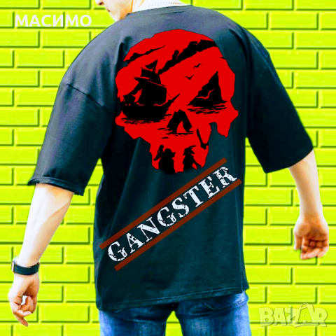 Свободна мъжка тениска , Oversize тениски , Мъжки,Хип Хоп, снимка 4 - Тениски - 44786764