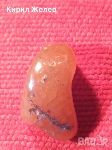 НАТУРАЛЕН СКЪПОЦЕНЕН КАМЪК КАРНЕОЛ МИНЕРАЛ 24393, снимка 11 - Други - 35596693