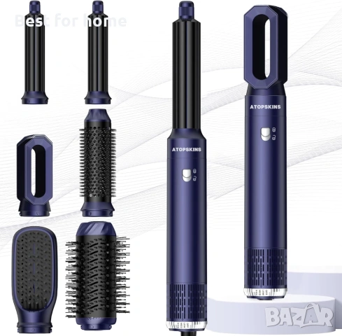 Atopskins Air Styler 6-в-1 стилизатор за коса с кръгла четка 1