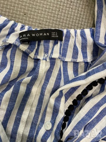 ZARA нов потник с гол гръб,Л размер, снимка 4 - Потници - 29345024