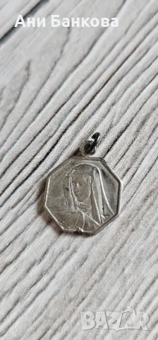 Сребърна висулка , снимка 2 - Колиета, медальони, синджири - 49641170