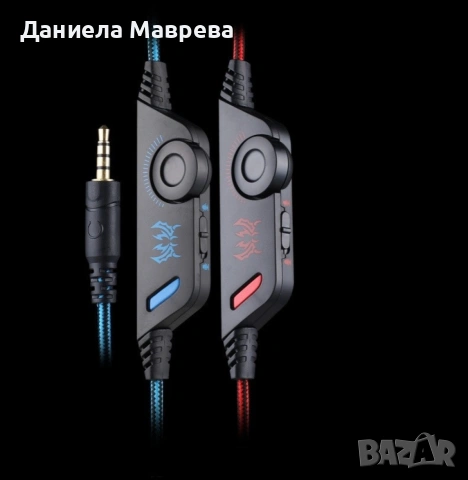 Интересни геймърски слушалки в два цвята KOTION EACH G9000 - EP8, снимка 4 - Друга електроника - 53366674