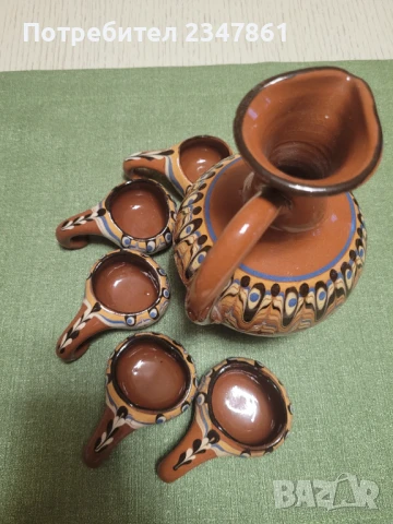 Керамичен сервиз за ракия