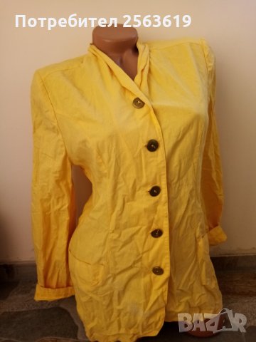 Уникално жълто сако, снимка 6 - Сака - 29554472