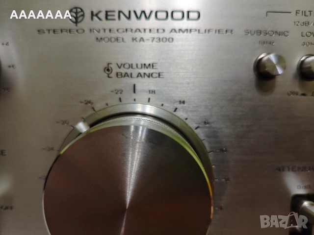 KENWOOD KA-7300, снимка 4 - Ресийвъри, усилватели, смесителни пултове - 52370431