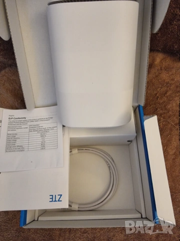ZTE G5B 5G Рутер WiFi6 Vivacom Mobix, снимка 3 - Рутери - 53971790