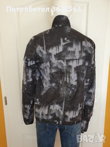 Черно дамско шушляково яке Adidas, снимка 3 - Якета - 42882170