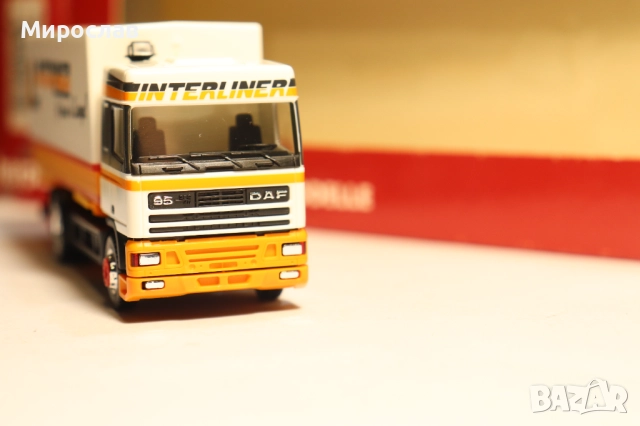 HERPA 1:87 H0 ДАФ DAF 95 TIR КАМИОН МОДЕЛ, снимка 6 - Колекции - 52966648