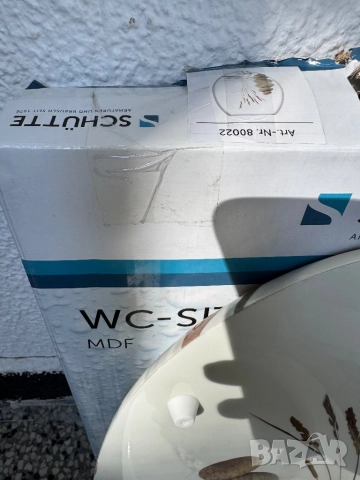 Тоалетна Седалка Schütte Art nr 80022 WC Капак с Дървен (MDF) Сърцевина и Мотив Печат:, снимка 3 - Други стоки за дома - 51946156