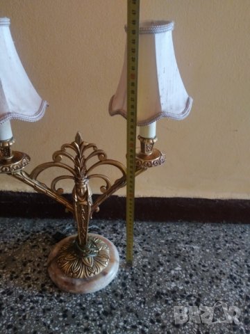 барокова настолна лампа, снимка 3 - Настолни лампи - 40033789
