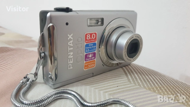 фотоапарат Pentax Optio V10, снимка 3 - Фотоапарати - 54282439