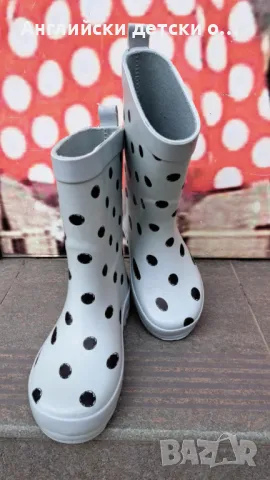 Английски детски гумени ботуши-Н&M, снимка 6 - Детски боти и ботуши - 49769557