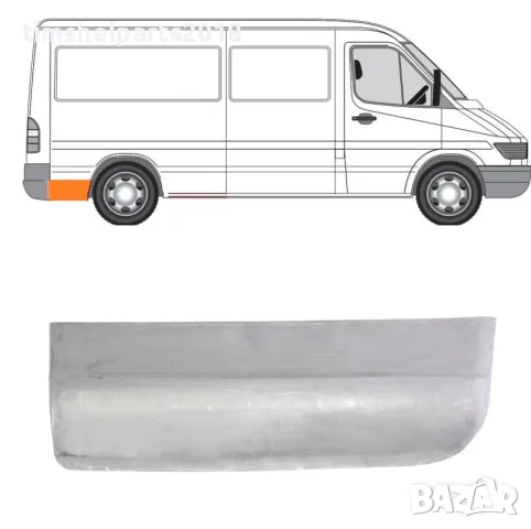 Ремонтни Панели / Ламарини / Вежди / Прагове за Mercedes Sprinter, VW LT 1995 - 2006 год, снимка 9 - Части - 49378430