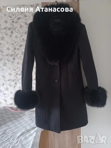 Палто с кожи Marzly M, снимка 3 - Палта, манта - 56316996