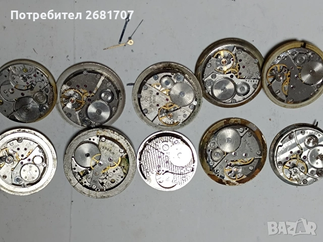 механизми от руски механични часовници , снимка 4 - Мъжки - 54161336