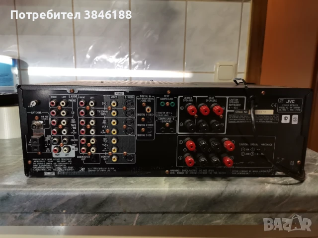 JVC RX-888R Dolby Digital DTS Receiver, снимка 9 - Ресийвъри, усилватели, смесителни пултове - 50540868