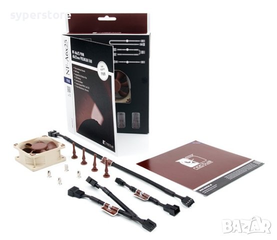 Вентилатор за компютър 60x60x25mm Noctua NF-A6x25-PWM SSO Bearing 4-pin PWM 3000RPM 12V, снимка 3 - Други - 40413374