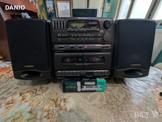 SHARP D555GY , снимка 10 - Радиокасетофони, транзистори - 53929212