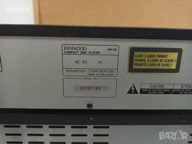 Ресивър Kenwood RX 28, CD DP-28, снимка 3 - Ресийвъри, усилватели, смесителни пултове - 31675957