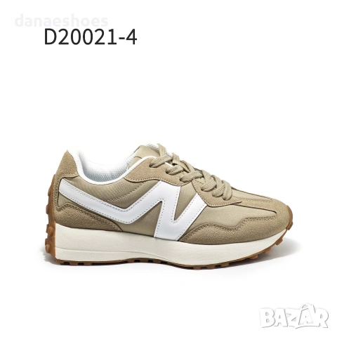 Дамски маратонки New в бежово 