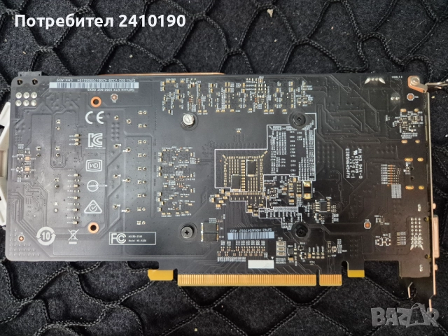 Видео карта MSI GeForce GTX 1060 6GB OC,, снимка 4 - Видеокарти - 51749494