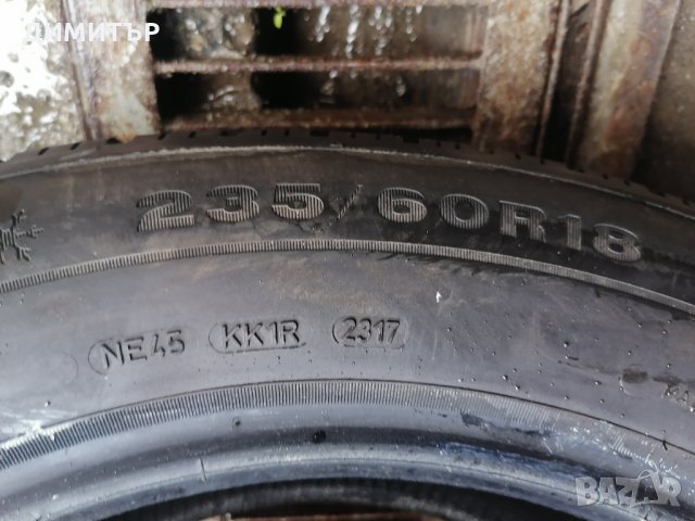 2бр. ЗИМНИ гуми DUNLOP 235 60 18 DOT 2317, снимка 10 - Гуми и джанти - 31787685