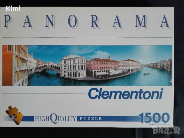 Панорамен пъзел Венеция - Clementoni  и други, снимка 2 - Пъзели - 30878830
