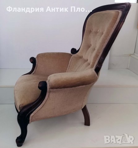 Елегантен фотьойл "Класик" , снимка 6 - Дивани и мека мебел - 33773753