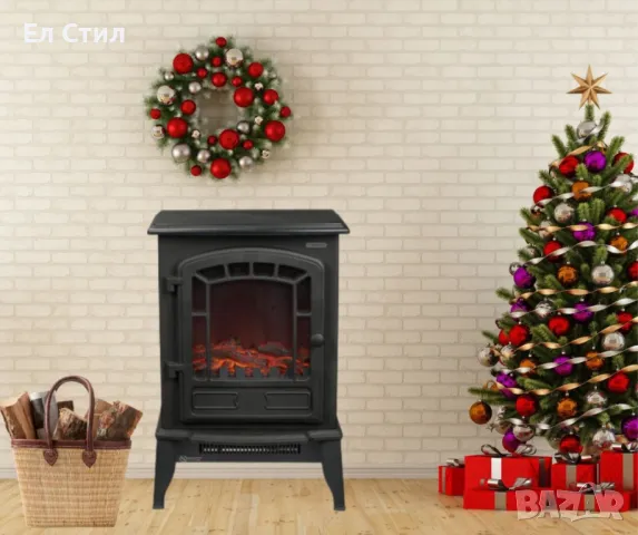 Електрическа камина, снимка 2 - Камини - 47283956
