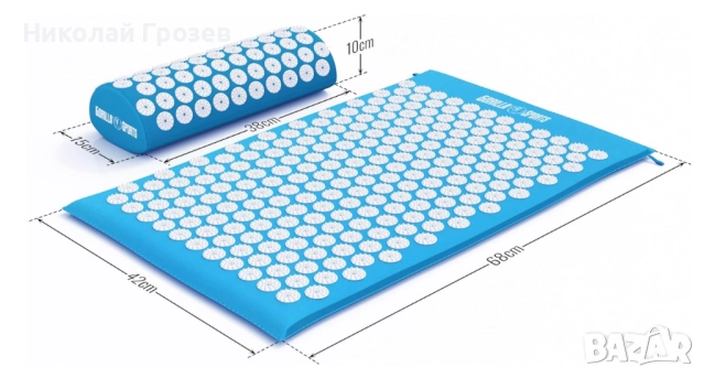 Акупресурни подложки Gorilla Sports НОВИ, снимка 2 - Други стоки за дома - 52211709