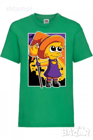 Детска тениска The Simpsons Lisa Simpson 02,Halloween,Хелоуин,Празник,Забавление,Изненада,Обичаи,, снимка 6 - Детски тениски и потници - 38158488