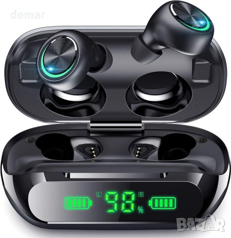 YINPUTENGS Безжични слушалки Bluetooth 5.3 водоустойчиви