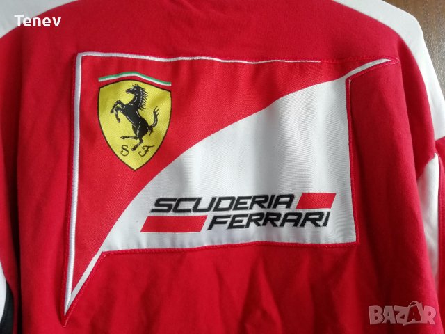 Scuderia Ferrari Formula One 1 Team F1 2015 Puma оригинално колекционерско горнище суичър , снимка 3 - Спортни дрехи, екипи - 39292875